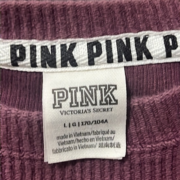 VS PINK Ribbed Sweatshirt - Picture 6 of 9